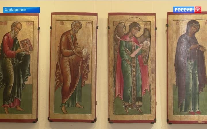 В Хабаровске проходит выставка "Сокровища Северной обители"