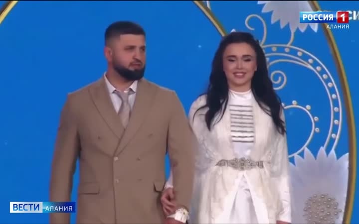 Врачи из Северной Осетии поженились на Всероссийском свадебном фестивале «Россия. Соединяя сердца»