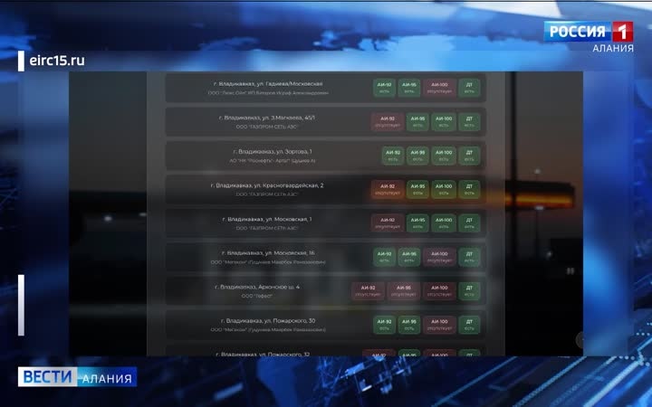 Все марки бензина и дизельное топливо есть в наличии на 13 заправках республики - МинЖКХ
