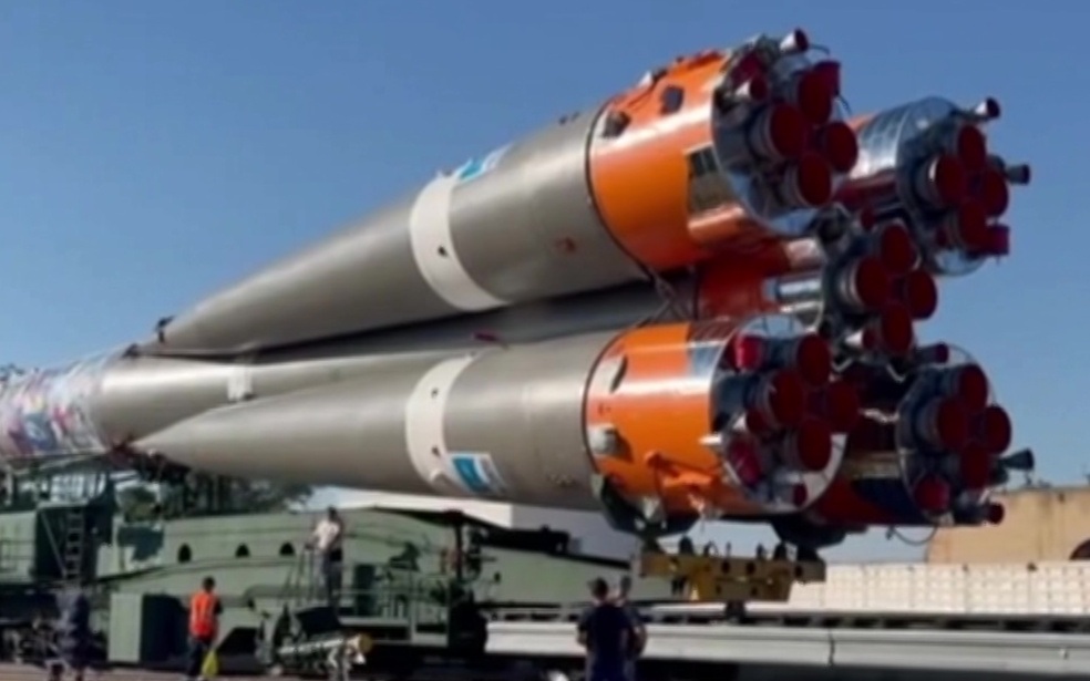 Ракету с кораблем "Союз МС-29" сегодня вывезут на пусковую площадку