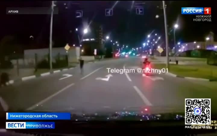 Столкновение мотоцикла с кабаном стало причиной гибели человека в Володарском округе