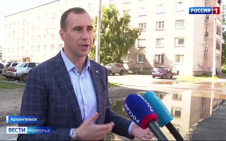 35 внутридворовых проездов отремонтируют в Архангельске к этой осени