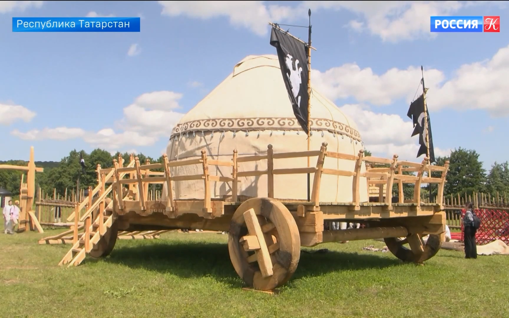 В Татарстане открылась историческая площадка "Кочевье"
