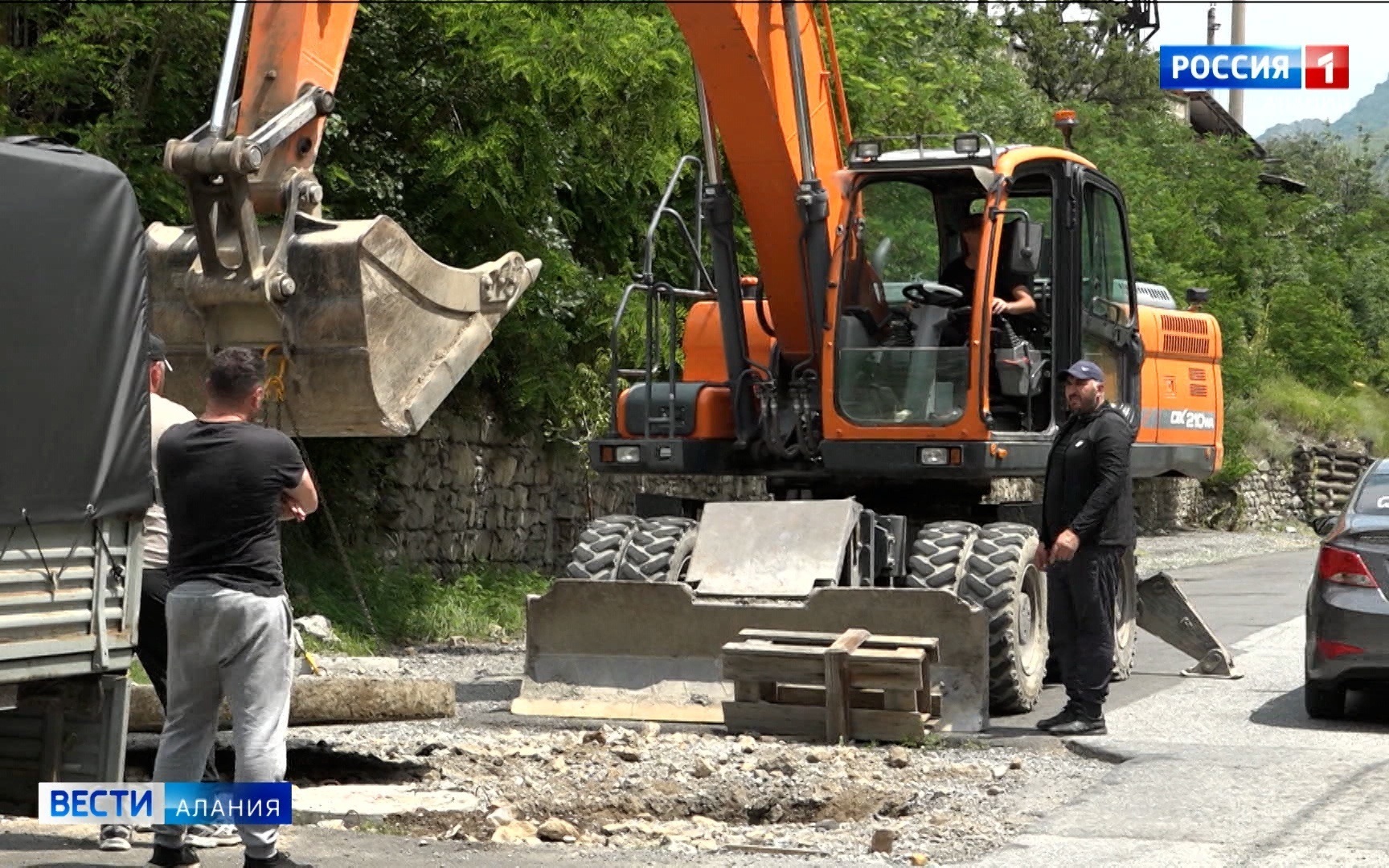 В горных сёлах Алагирского района обновляют систему водоснабжения