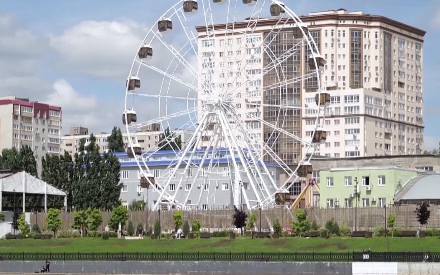 В Саратове открылся новый участок набережной