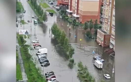 Проливные дожди вызвали железнодорожную аварию в Пермском крае