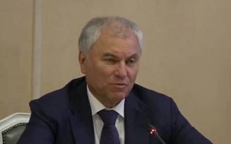 Вячеслав Володин и коллега из ЮАР обсуждают укрепление межпарламентского сотрудничества