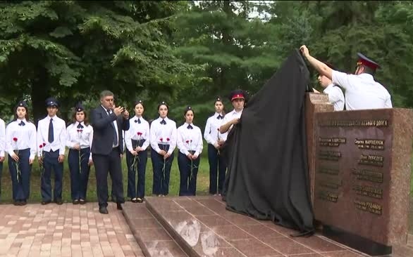 В Нальчике открыт памятник следователям, погибшим при исполнении обязанностей