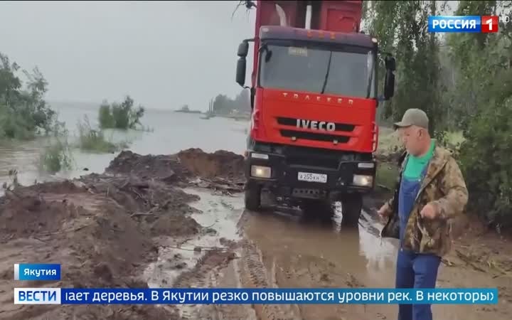 Комариная буря над Москвой и наводнения по России