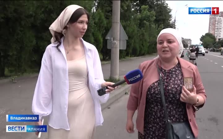 Во Владикавказе состоялся крестный ход в день памяти святых царственных страстотерпцев