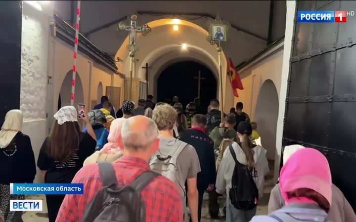 Крестный ход в Троице-Сергиевой Лавре завершен
