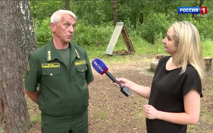 Директор Почепского лесничества Сергей Чемоданов о том, как идет обустройство лесных зон отдыха