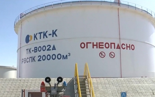 Украинский беспилотник атаковал танкер КТК у Каспия, вызвав пожар и эвакуацию