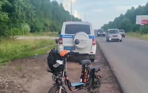 На 10 суток арестовали жителя Марий Эл за поездку на электровелосипеде без шлема и пьяным