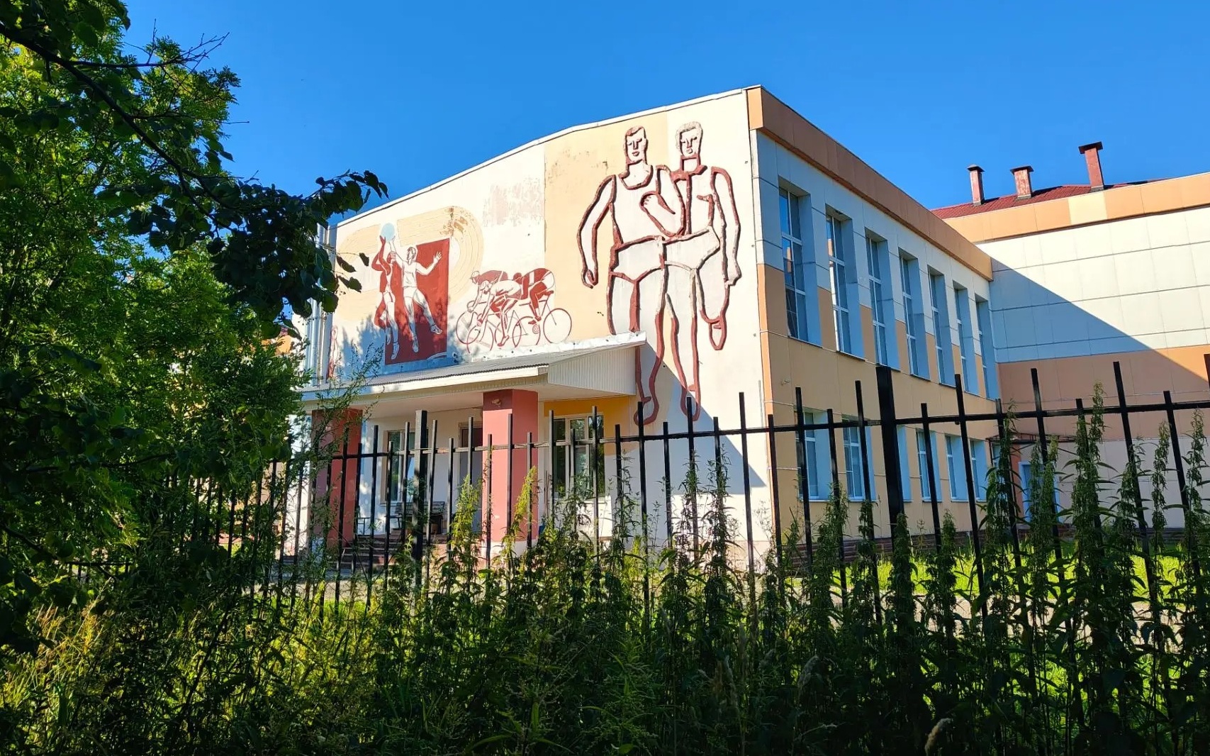 Панно на спортивную тематику в Черноголовке