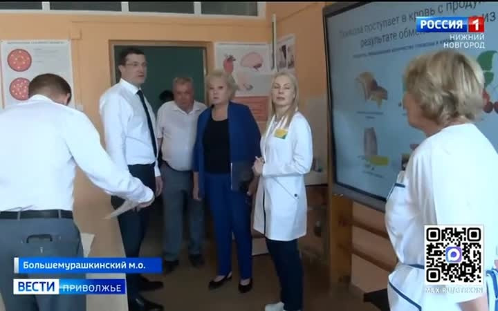 Глеб Никитин с рабочей поездкой посетил Большое Мурашкино