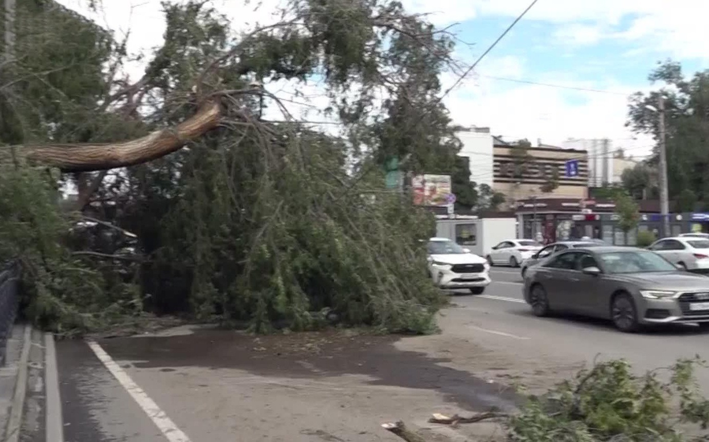 В Ростове-на-Дону продолжают устранять последствия мощного шторма