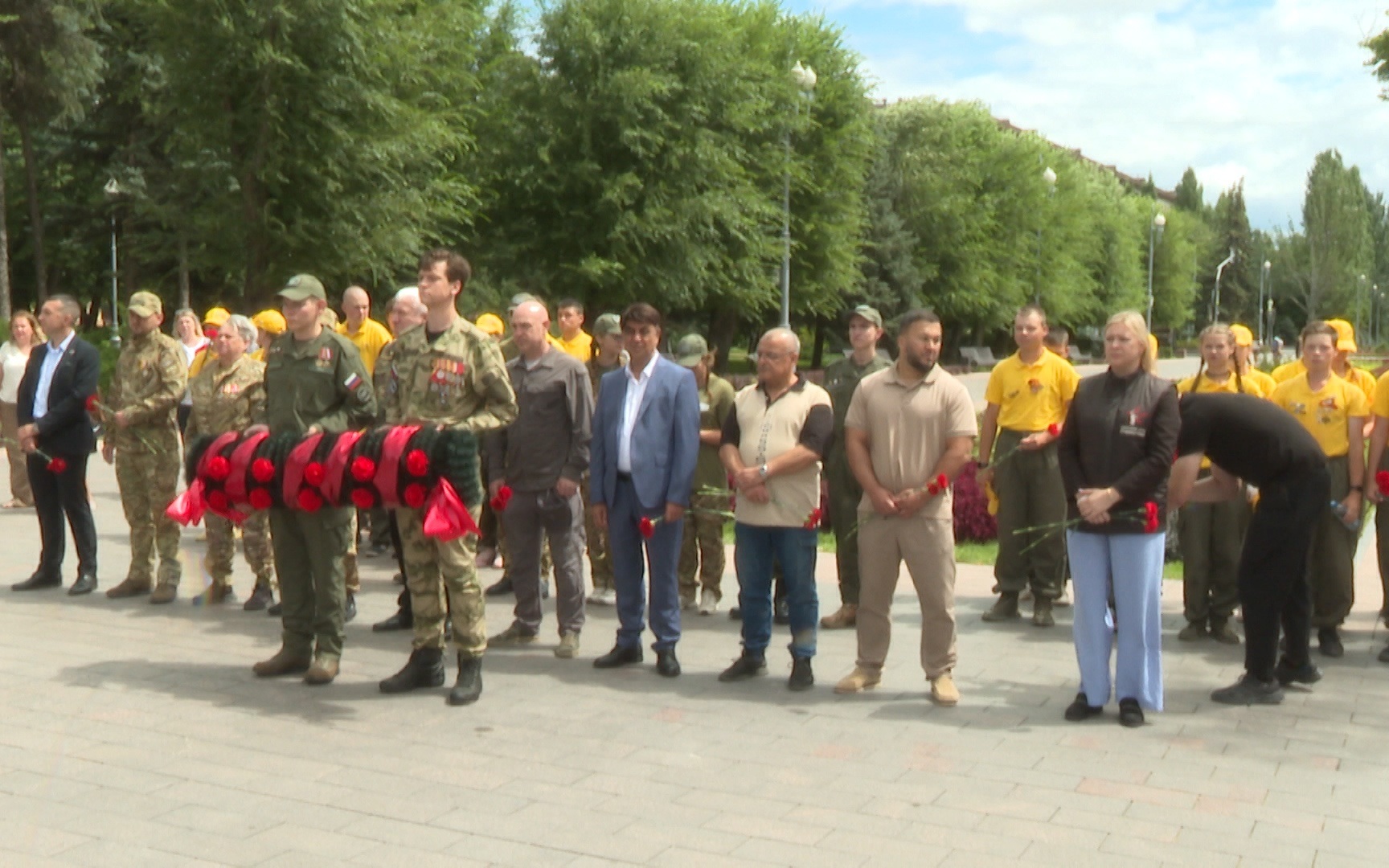 В Волгограде прошла акция в День памяти детей, погибших на Донбассе
