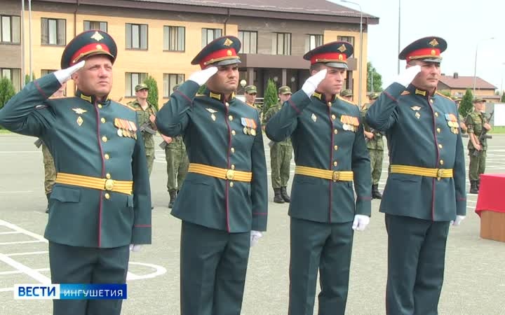 60 курсантов Военного учебного центра при Ингушском государственном университете приняли присягу