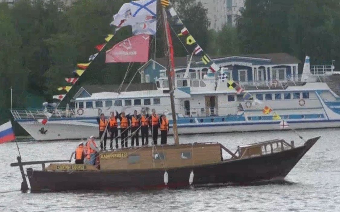 Юнги парусного клуба «Паллада» представили Марий Эл на Дне ВМФ в Москве