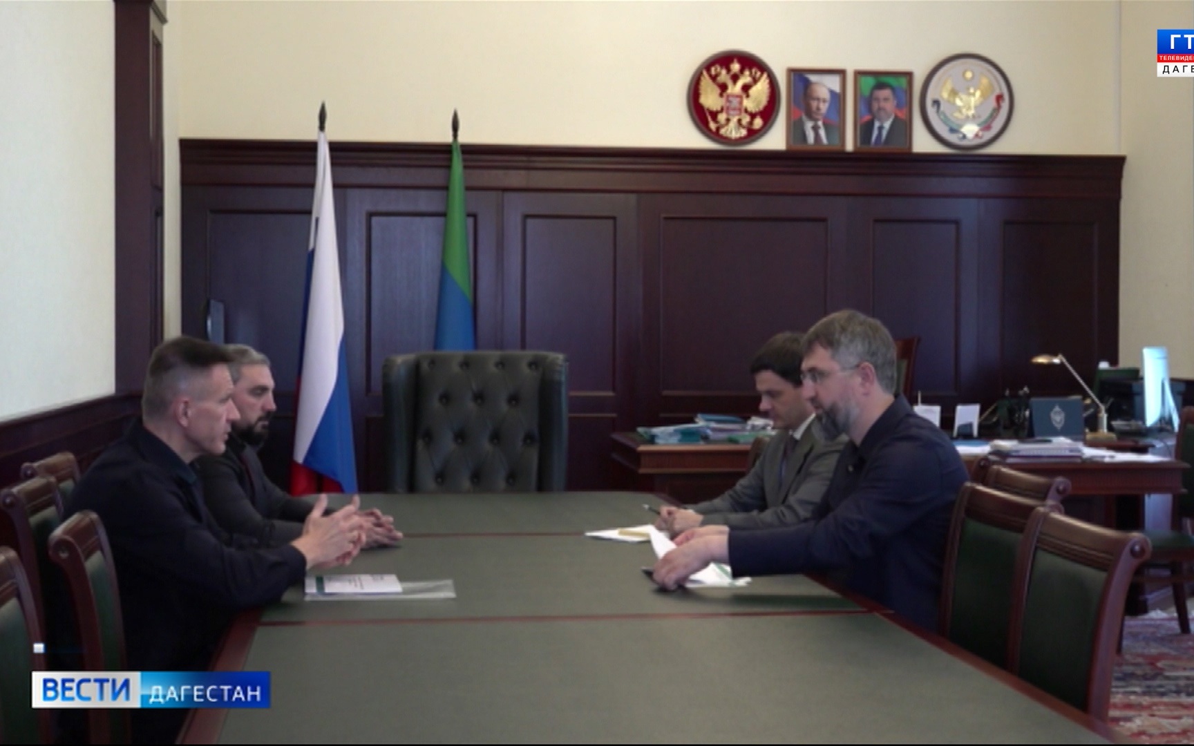 Магомед Рамазанов провел рабочую встречу с Львом Кузнецовым