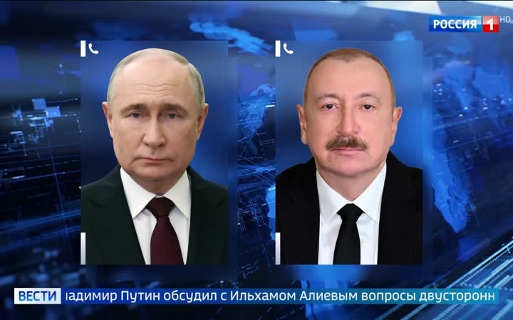 Владимир Путин и Ильхам Алиев обсудили укрепление двусторонних отношений