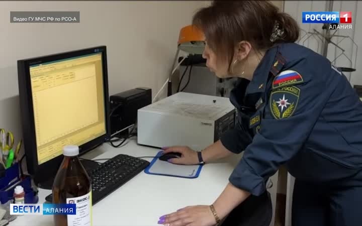 В Северной Осетии работает Испытательная пожарная лаборатория