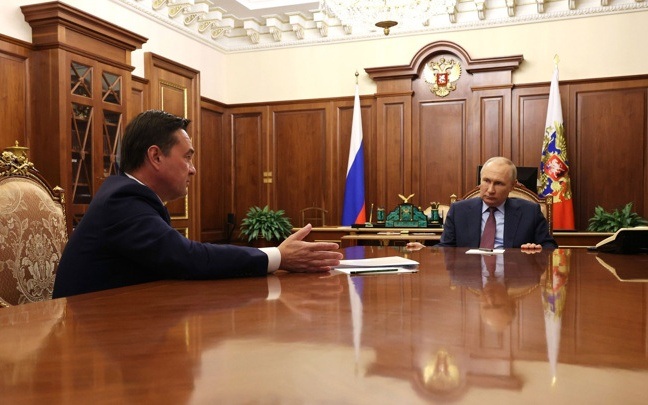 Президент провел встречу с губернатором Подмосковья
