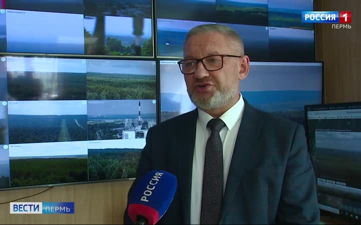 В Прикамье система "Лесохранитель" пополнилась новыми камерами