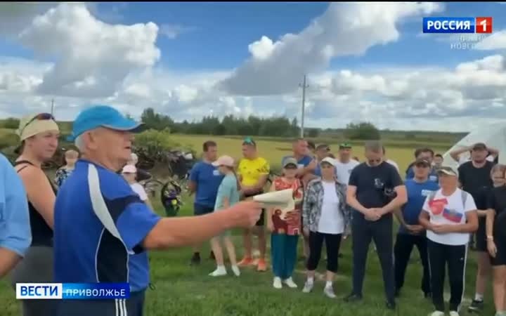 В Починках прошёл велопробег, посвященный памяти участников Первой мировой войны и в поддержку бойцов СВО