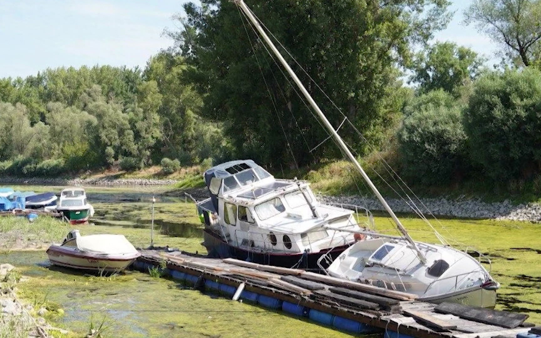 Экстремальная жара в Европе угрожает экономике и водным ресурсам.