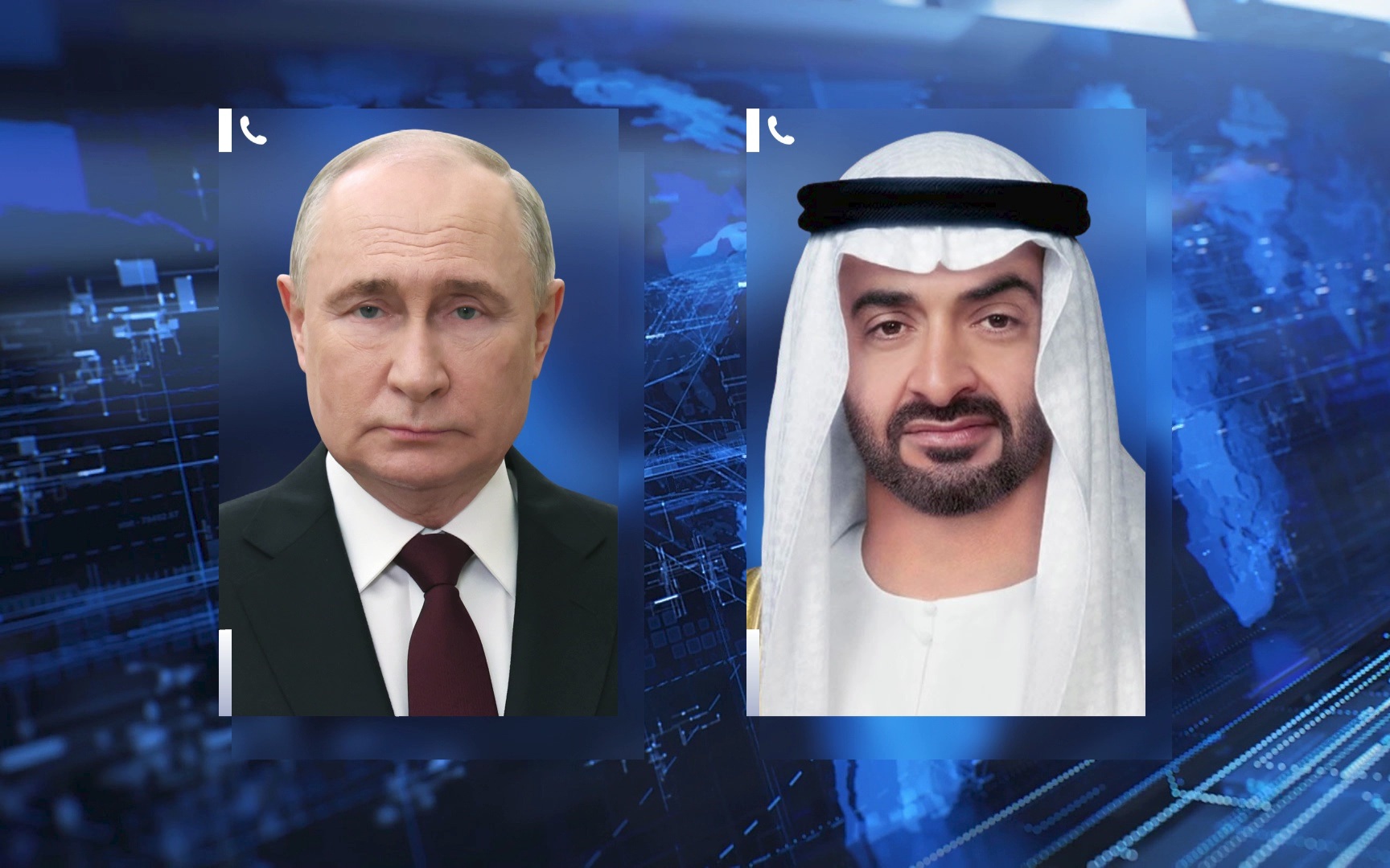 Путин поблагодарил президента ОАЭ за помощь в обмене пленными