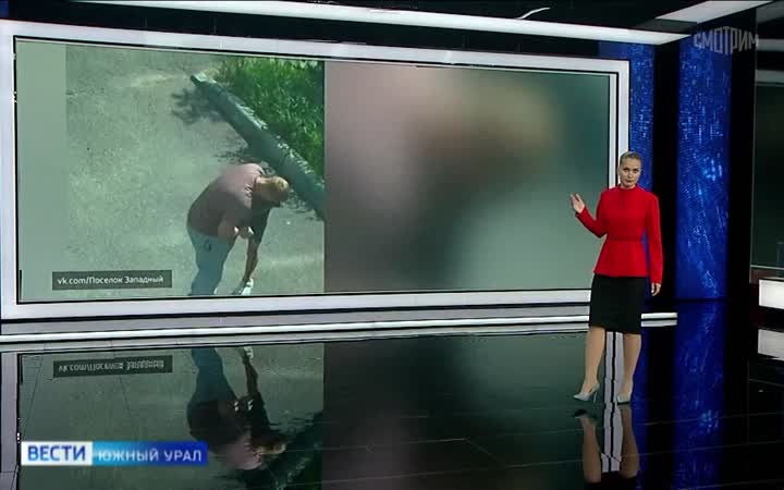 Видео нападения на ребенка сняли очевидцы в одном из дворов Челябинска