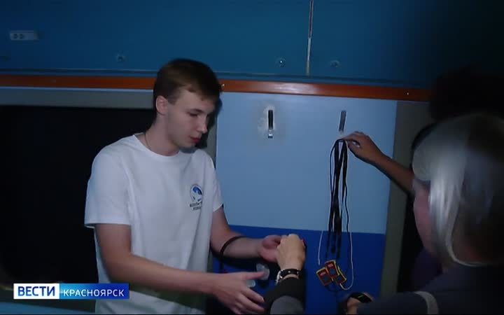 В Красноярск прибыл передвижной музей "Поезд Победы"