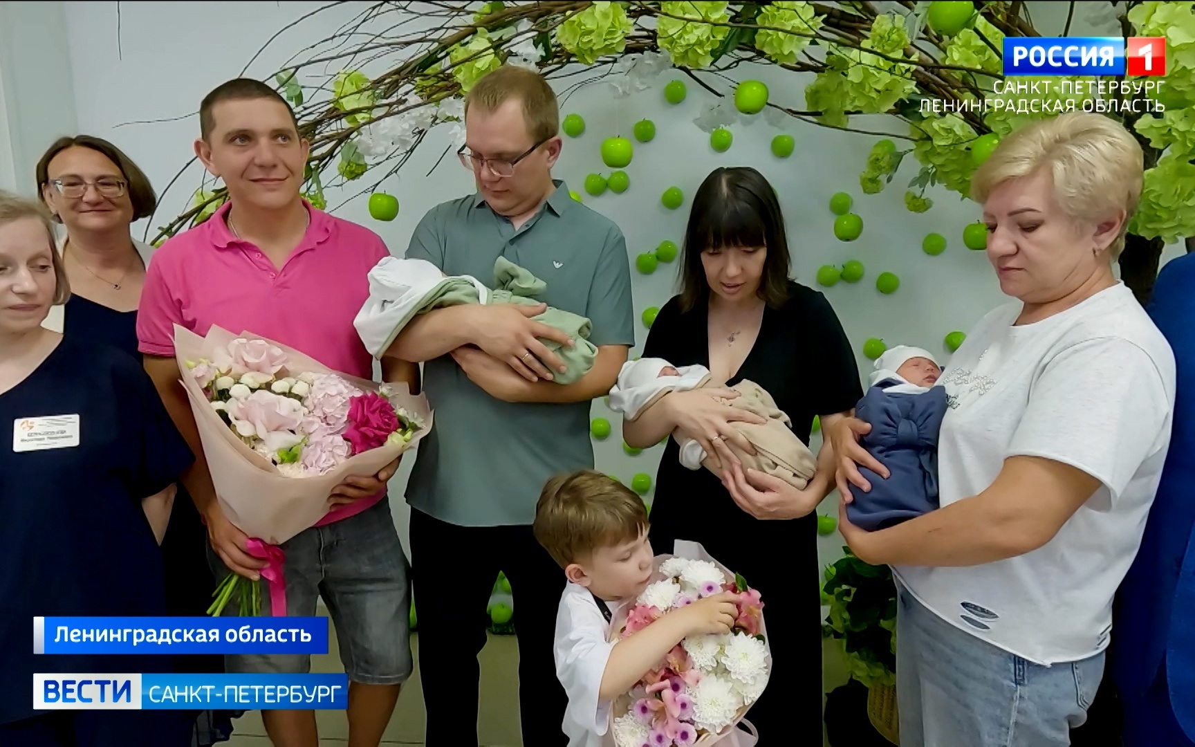 В перинатальном центре Гатчины родилась тройня