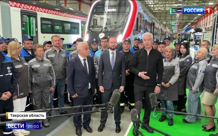 Мэр Москвы посетил Тверской промышленный машиностроительный кластер