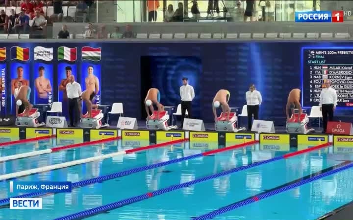 Российские пловцы завоевали серебро и бронзу на чемпионате Европы в Париже.