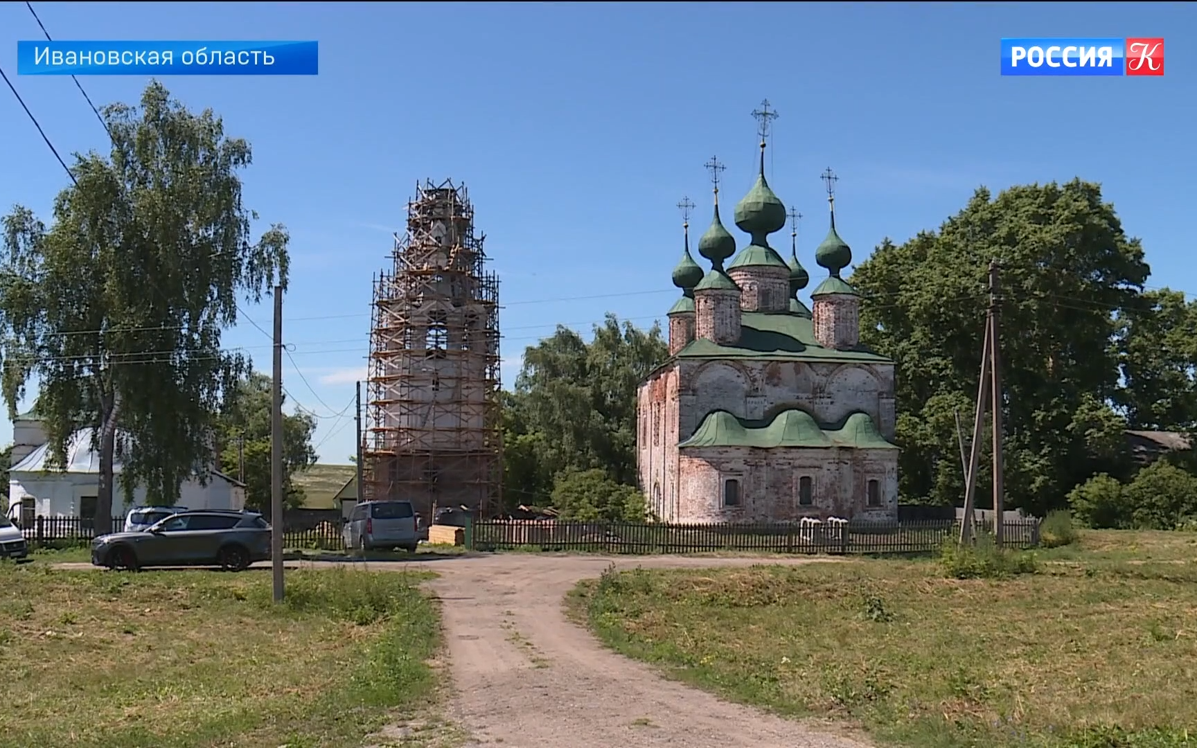 Колокольню Спасо-Кукоцкого монастыря реставрируют в Ивановской области