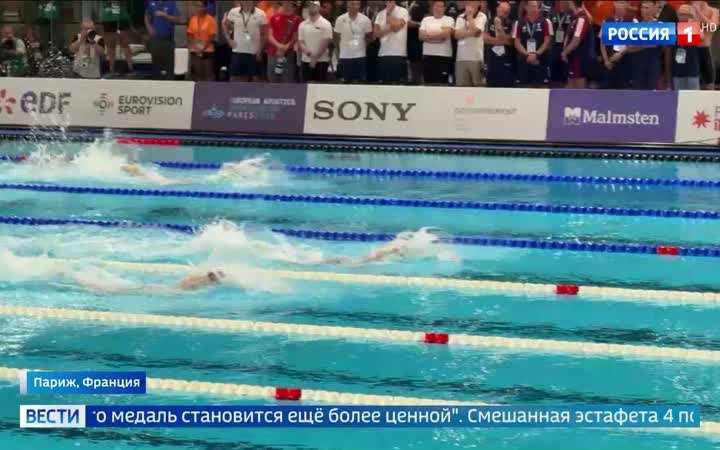 Российские пловцы ворвались в тройку лидеров на чемпионате Европы
