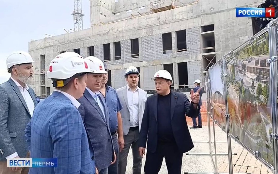Губернатор Дмитрий Махонин проверил стройплощадки в микрорайоне Камская Долина