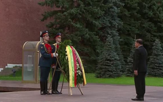 Владимир Путин провел переговоры с президентом Мьянмы в Кремле