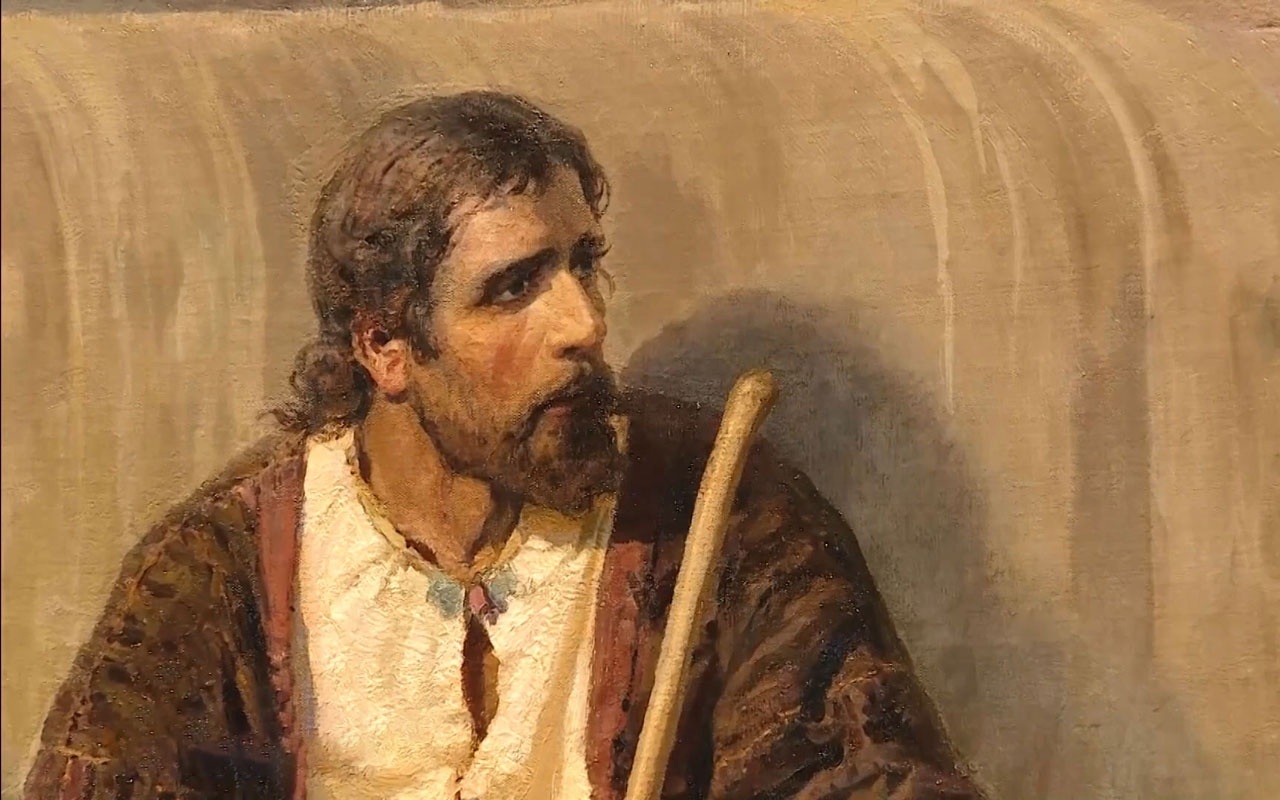 «Павел Третьяков и Василий Поленов»