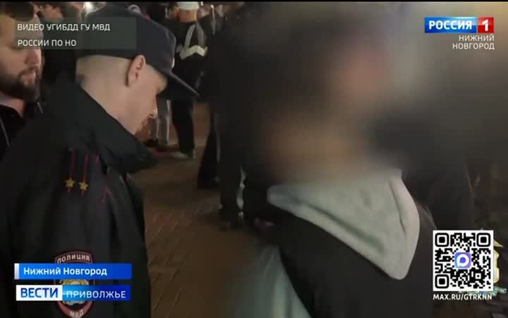 Полиция провела рейд на Нижне-Волжской набережной