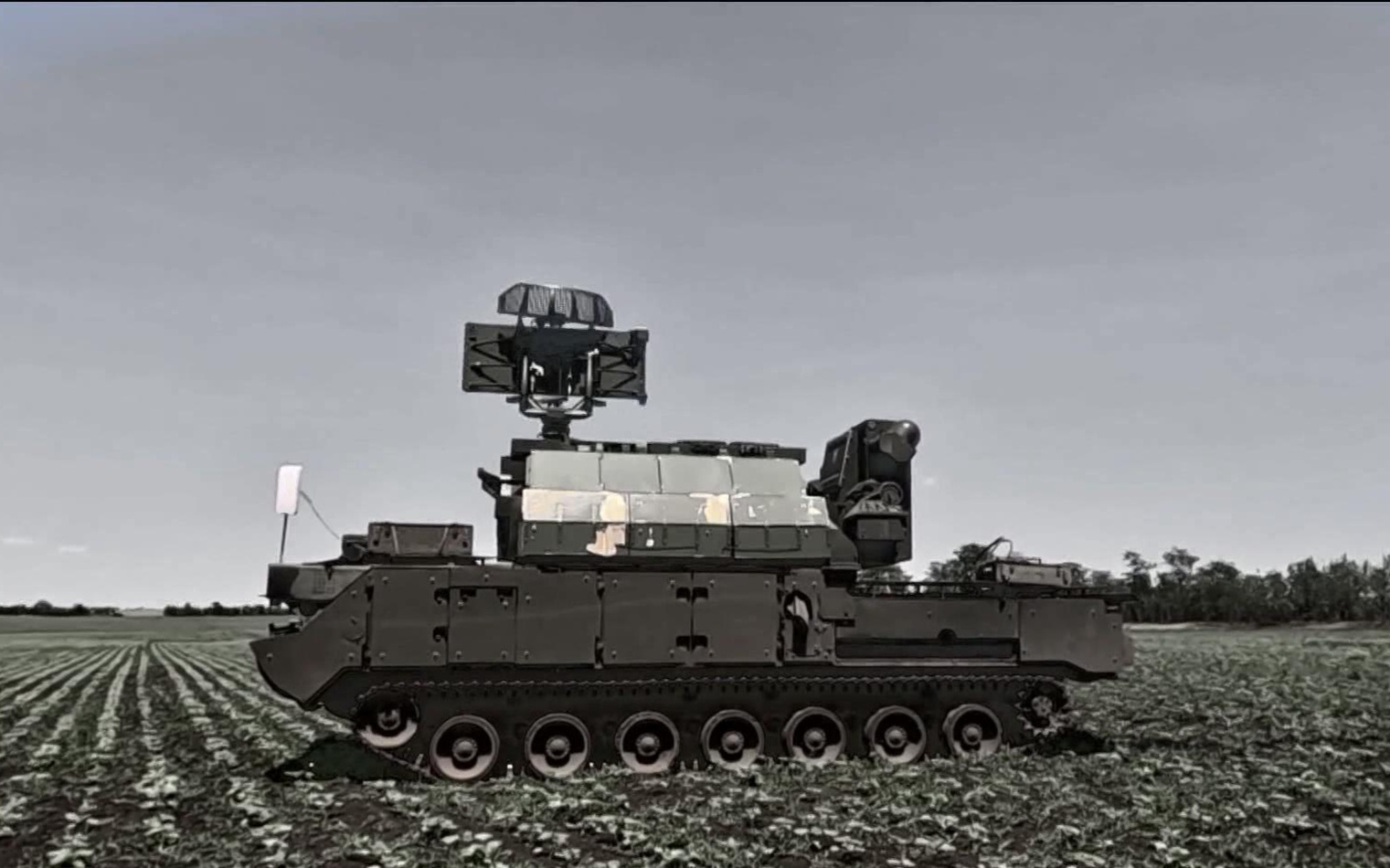 Работа экипажей ЗРК "Тор" в зоне специальной военной операции