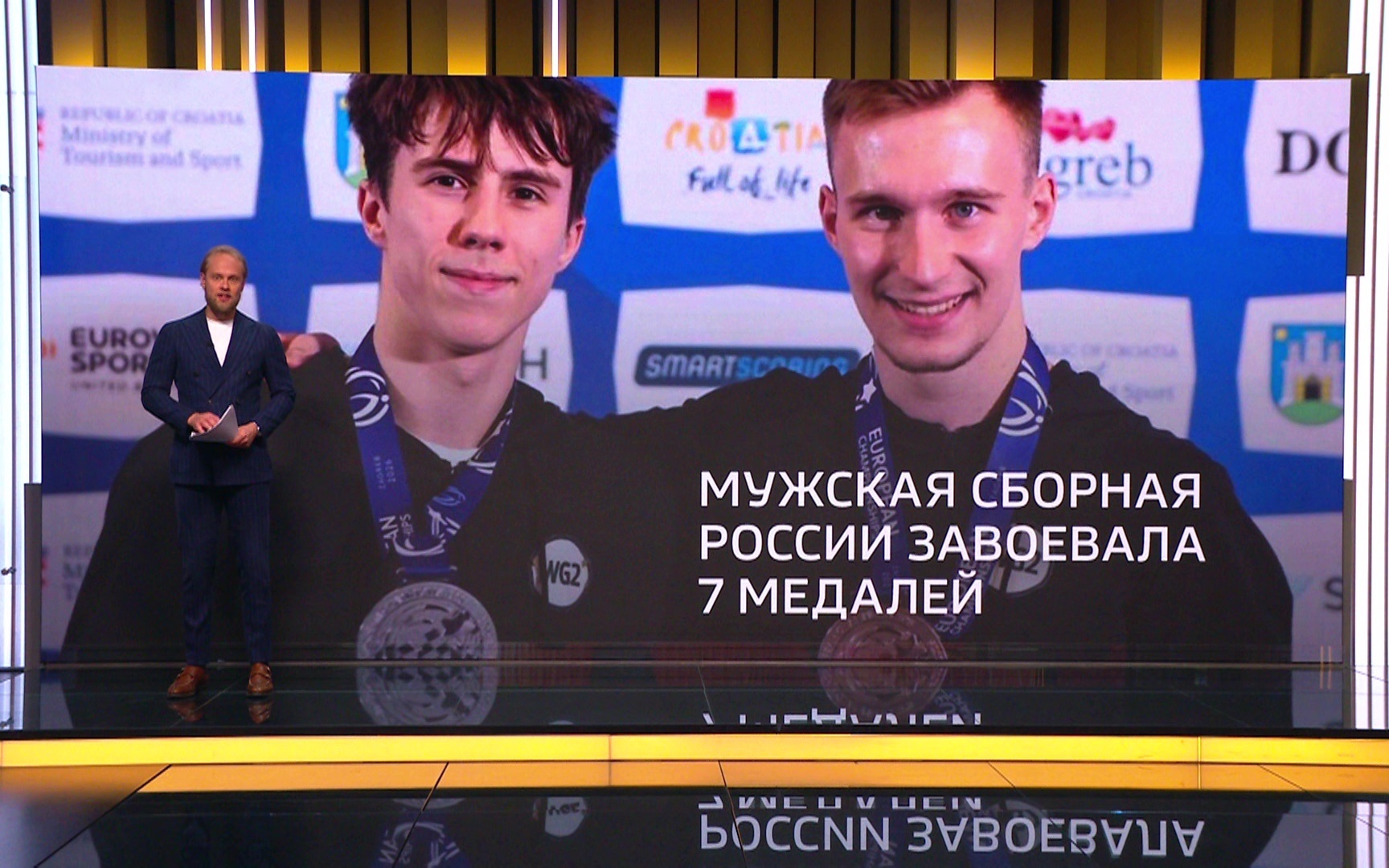 В Хорватии завершился чемпионат Европы по спортивной гимнастике