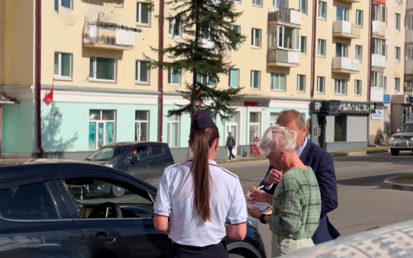 Магаданские водители попали на информационную остановку