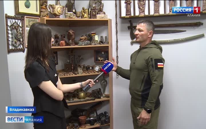 В общественно-патриотической организации «Осетинская молодежь» собирают уникальную коллекцию исторических реликвий