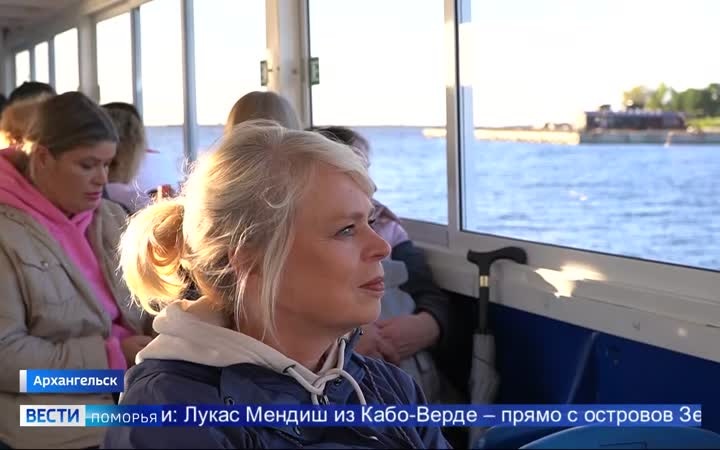 Теплоходные прогулки — любимый вид отдыха многих архангелогородцев