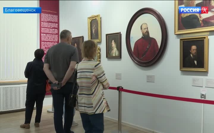 Русское искусство представляют в Амурском краеведческом музее
