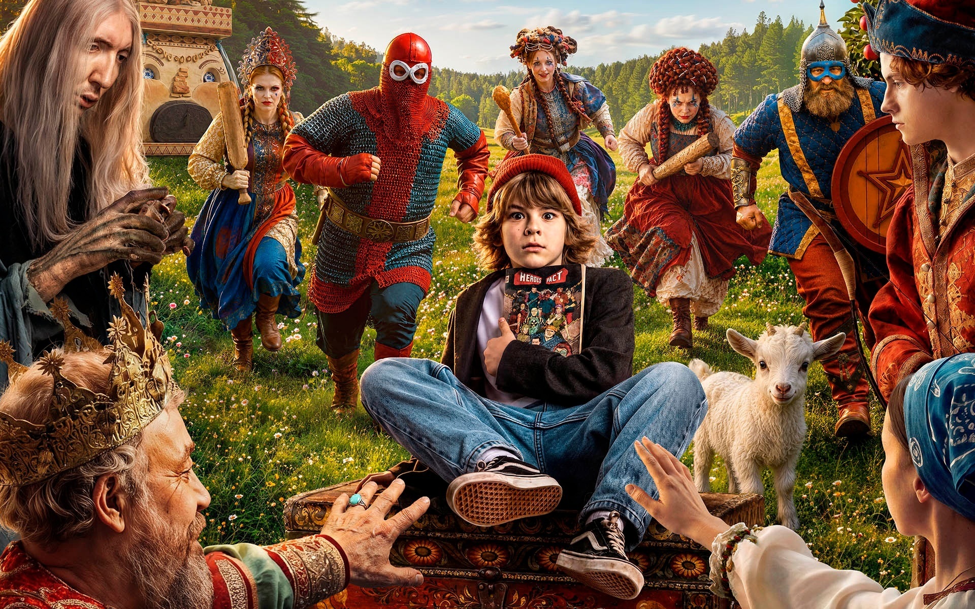 Премьера нового постера сказочного фильма-приключения «Как Иван в сказку попал»